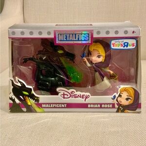 Disney Metalfigs Maleficent and Briar Rose Set - Black and Green